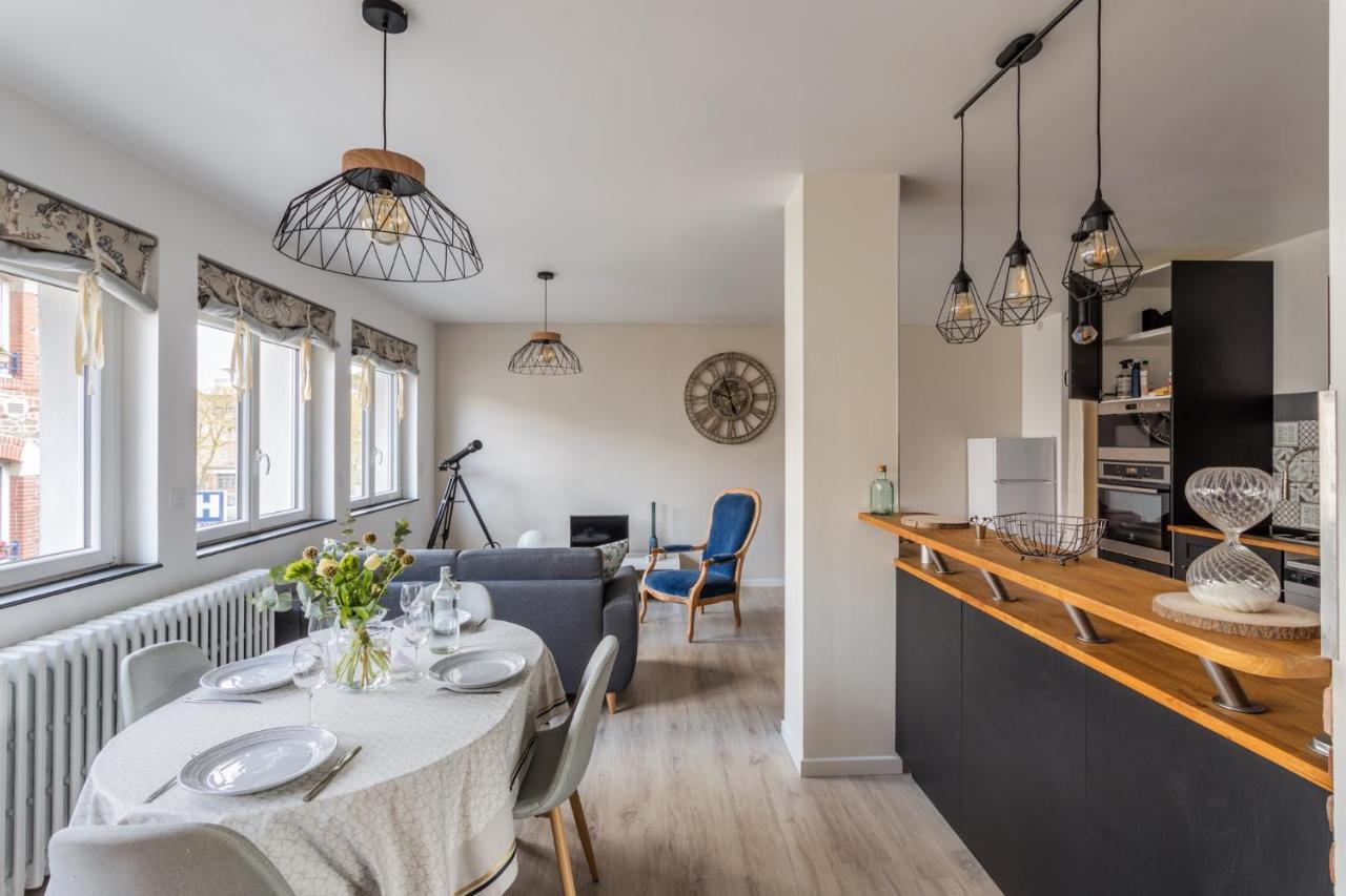 Les Abimes, Beau Logement Avec 2 Chambres Avec Parking 생말로 외부 사진